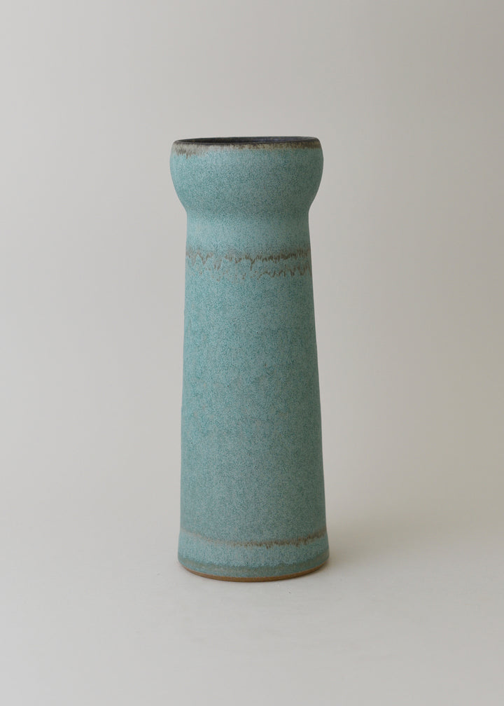 Torch Vase in Bronzed Jade - Victoria Morris Pottery