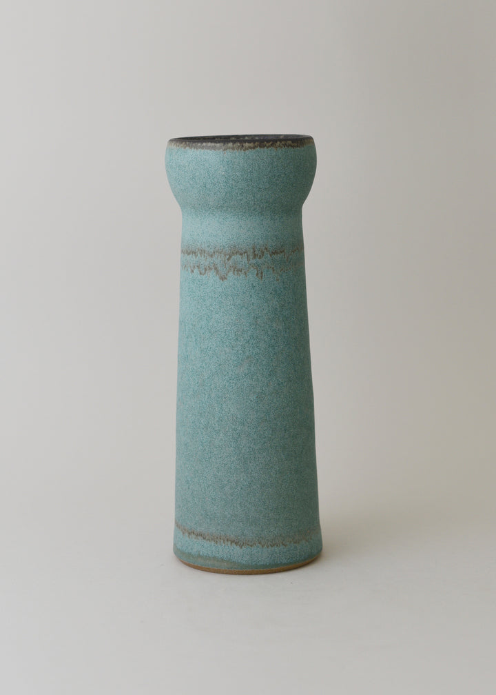 Torch Vase in Bronzed Jade - Victoria Morris Pottery