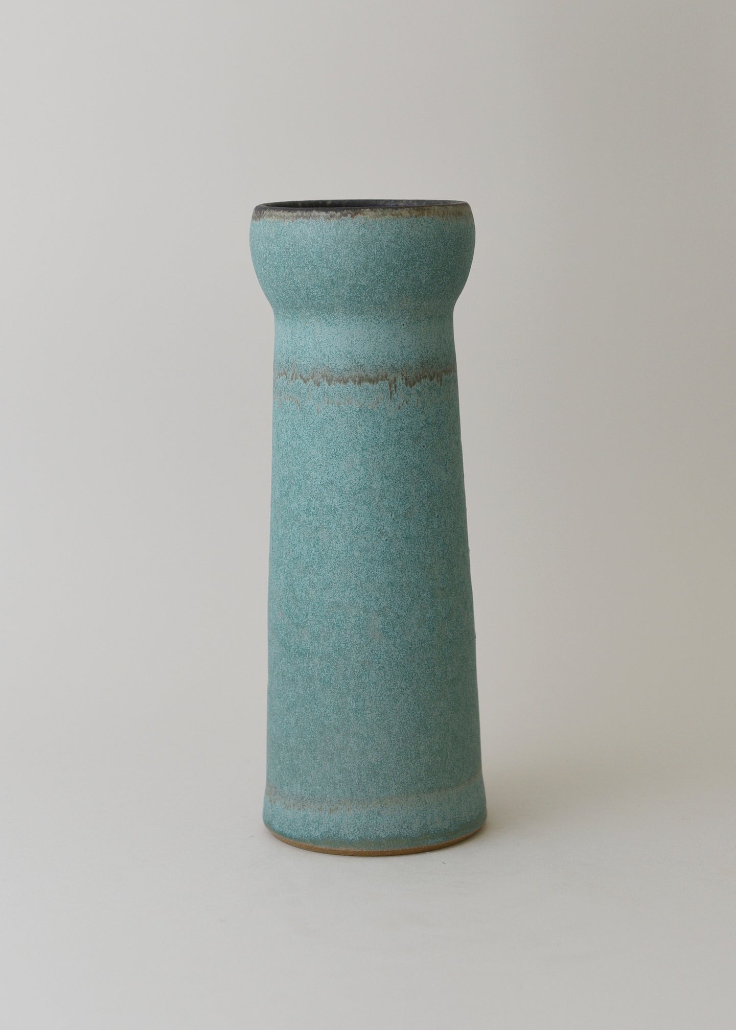 Torch Vase in Bronzed Jade - Victoria Morris Pottery