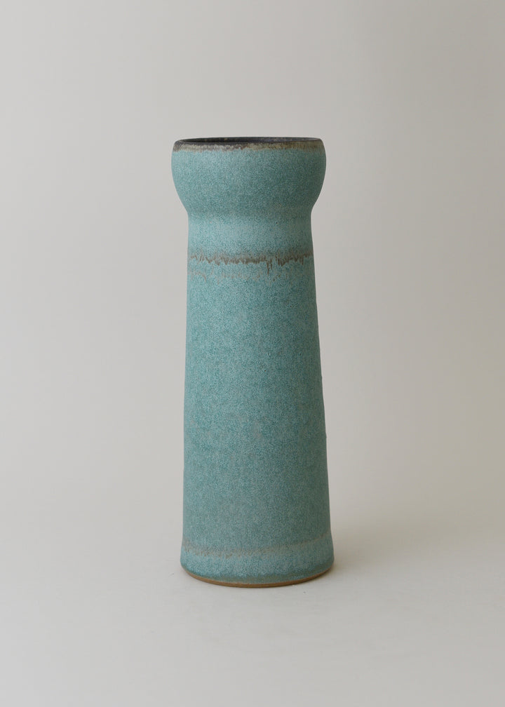 Torch Vase in Bronzed Jade - Victoria Morris Pottery