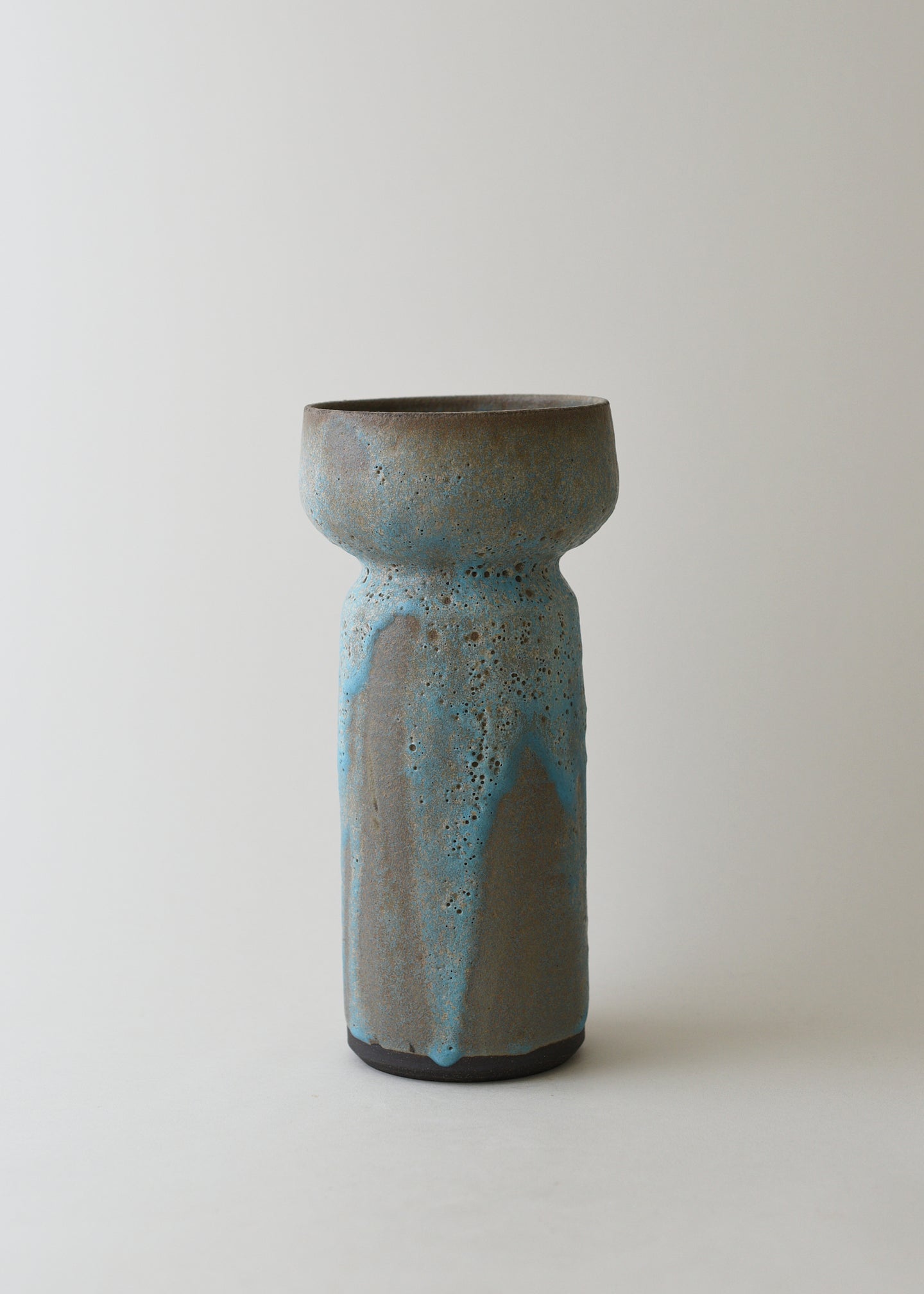 Torch Series Vase in Pool - Victoria Morris Pottery