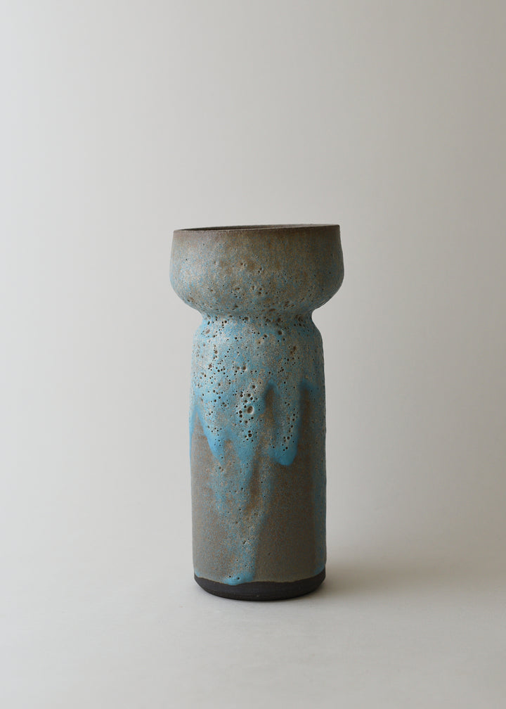 Torch Series Vase in Pool - Victoria Morris Pottery