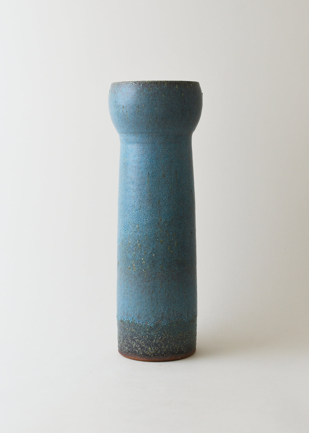 Large Torch Vase in Turquoise - Victoria Morris Pottery