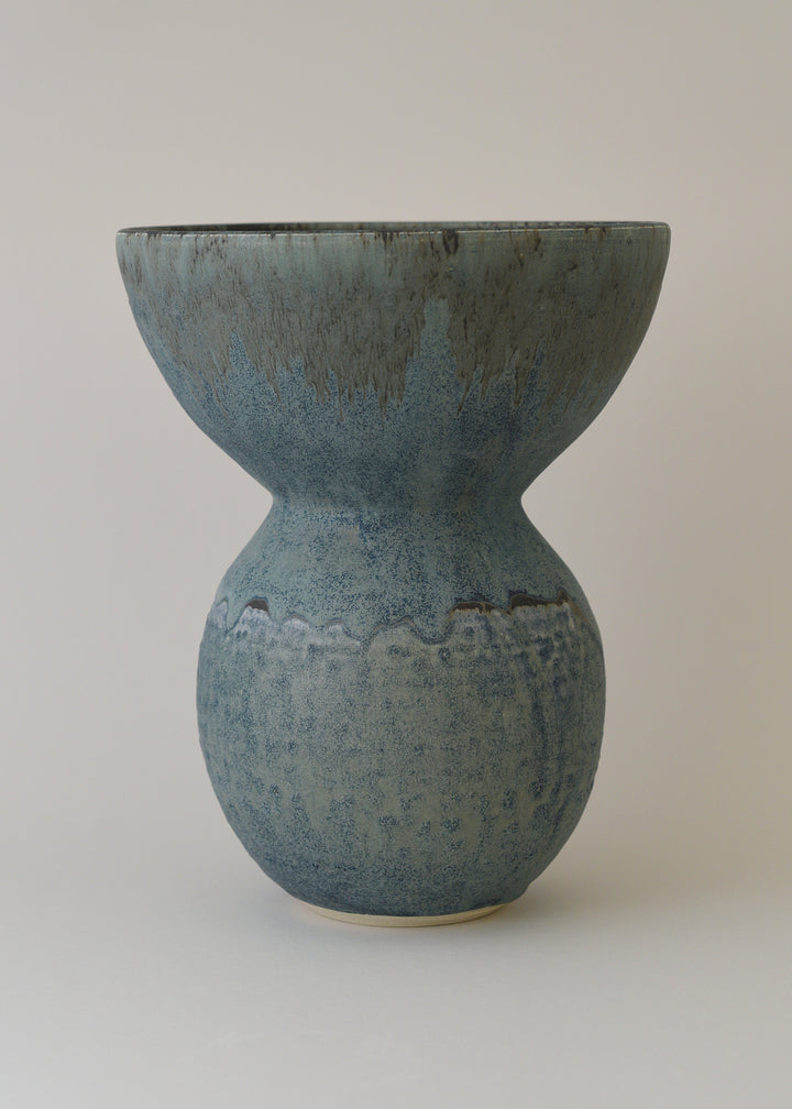 Extra Large Aeolus Vase in Bronzed Ink - Victoria Morris Pottery