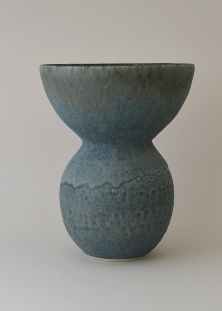 Extra Large Aeolus Vase in Bronzed Ink - Victoria Morris Pottery