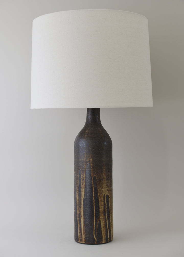 Extra Large Bottle Lamp in Live Oak - Victoria Morris Pottery