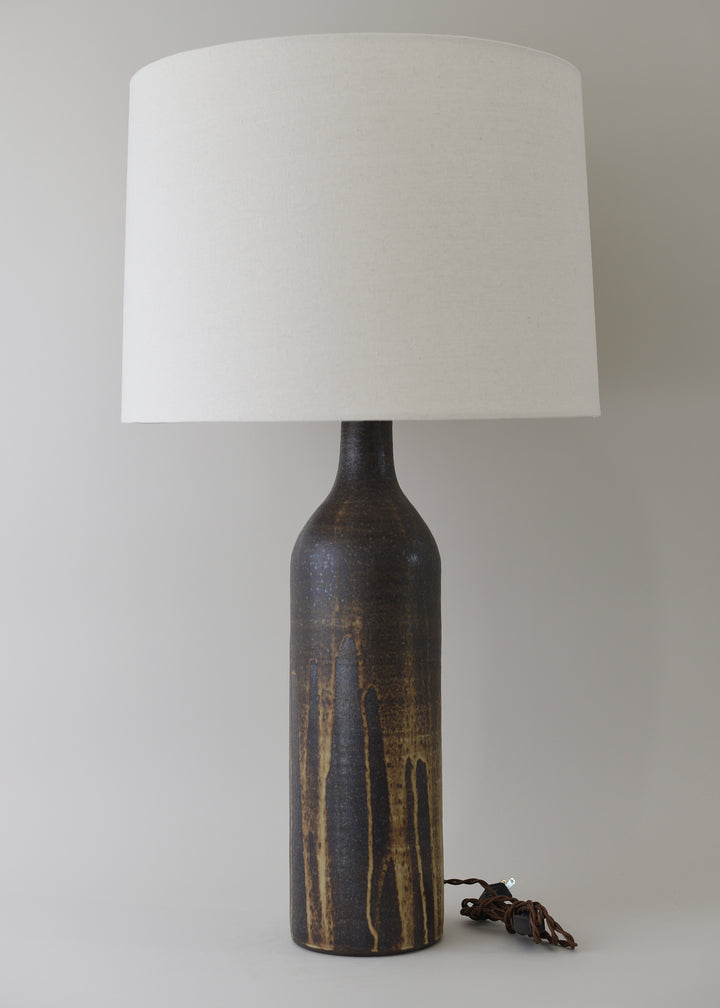 Extra Large Bottle Lamp in Live Oak - Victoria Morris Pottery