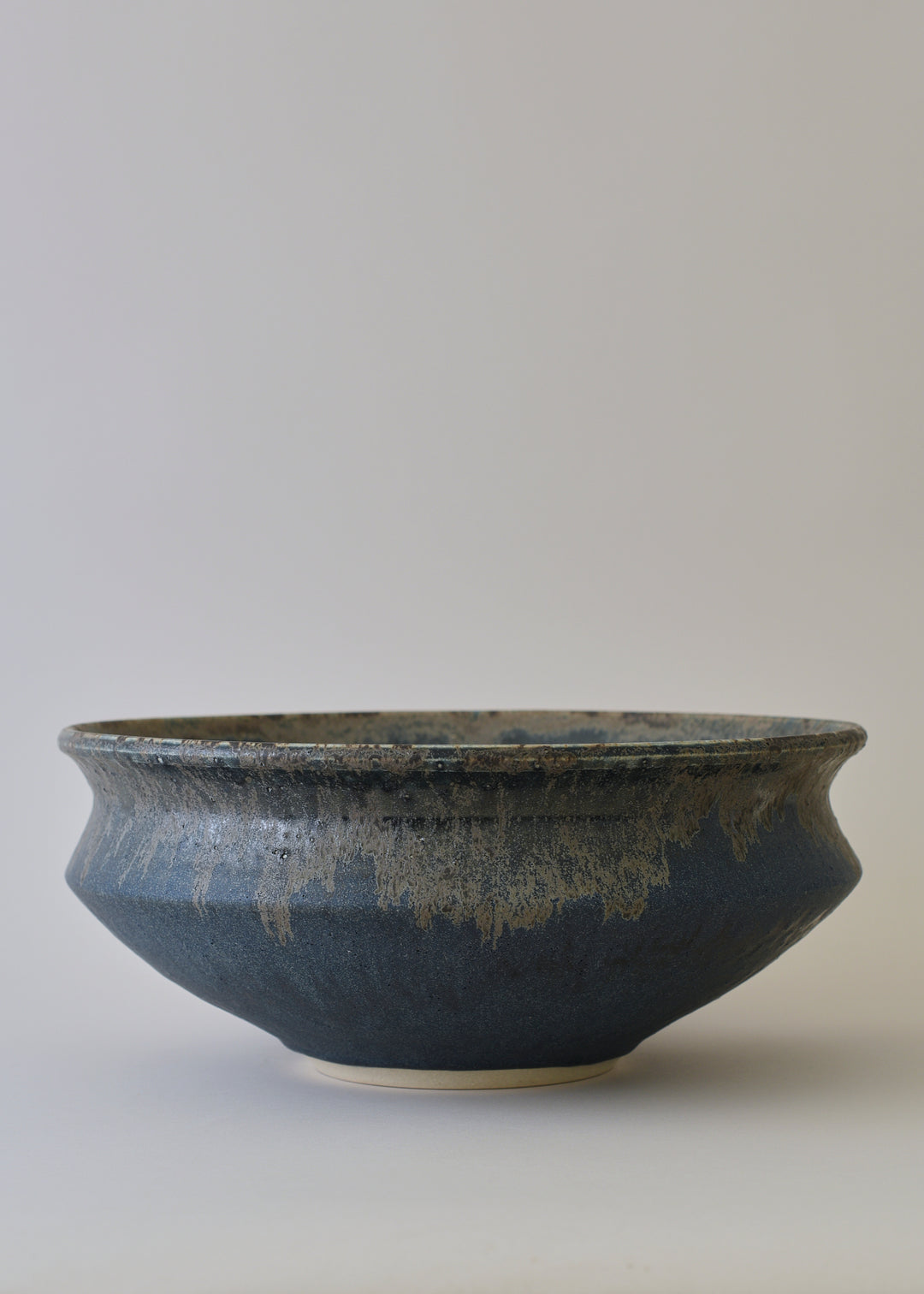 Extra Large Architectural Bowl in Bronzed Ink - Victoria Morris Pottery
