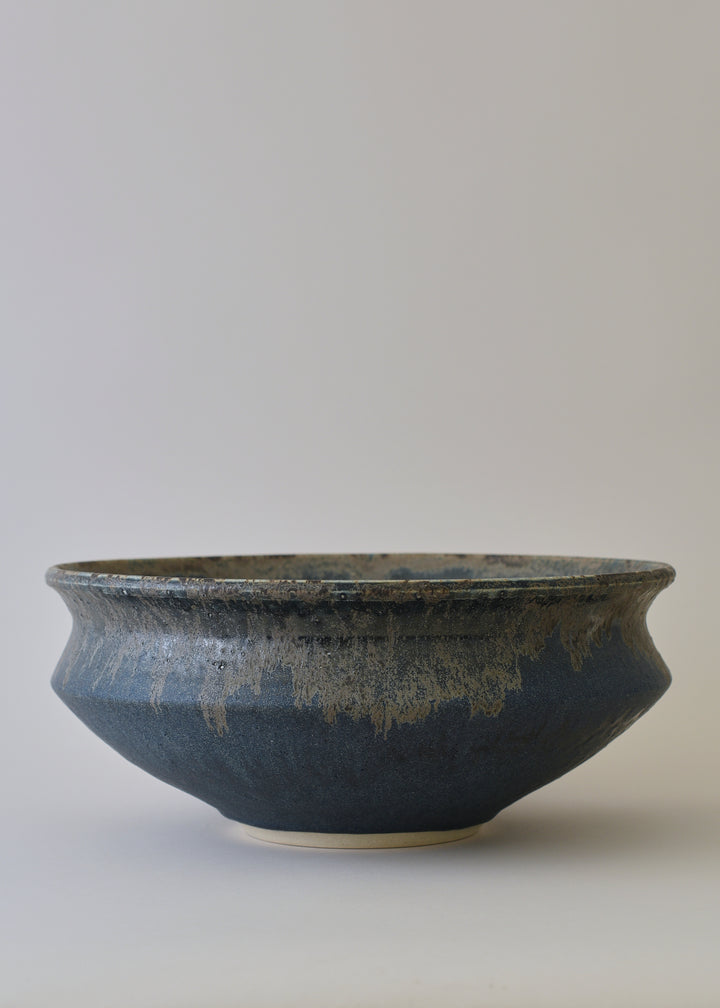 Extra Large Architectural Bowl in Bronzed Ink - Victoria Morris Pottery
