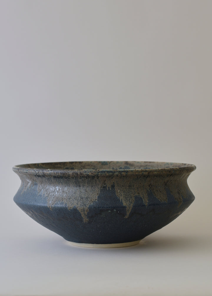 Extra Large Architectural Bowl in Bronzed Ink - Victoria Morris Pottery