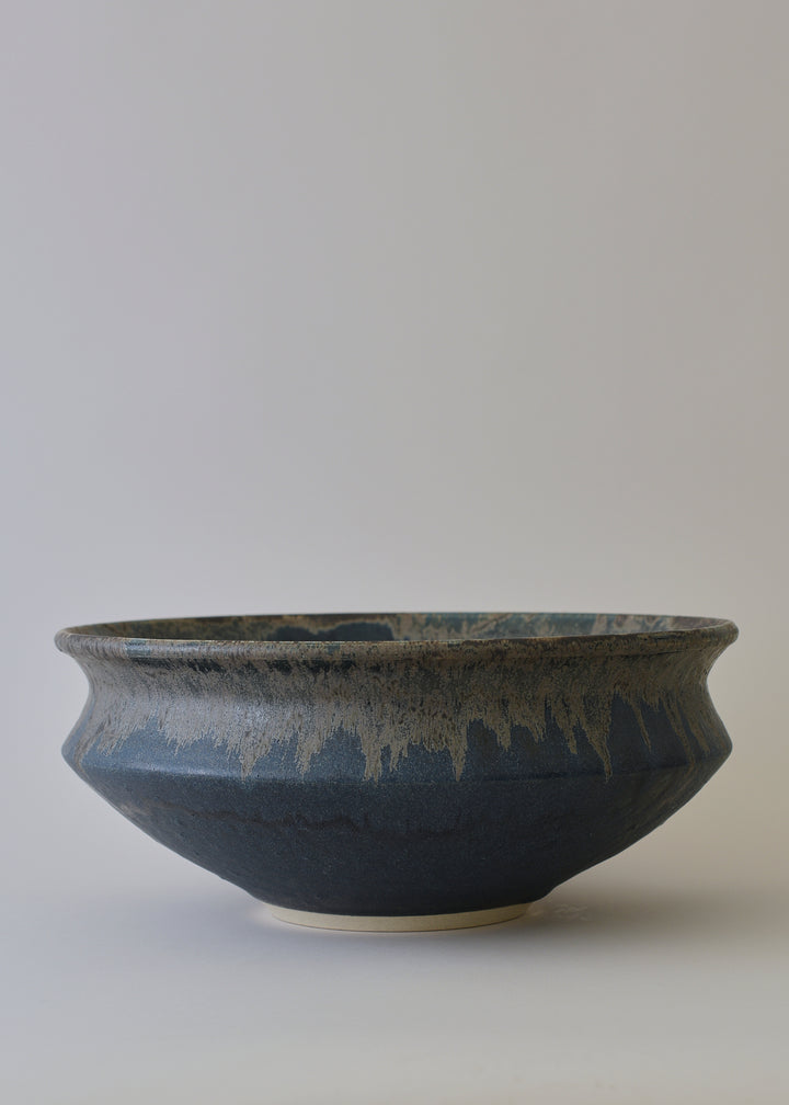 Extra Large Architectural Bowl in Bronzed Ink - Victoria Morris Pottery