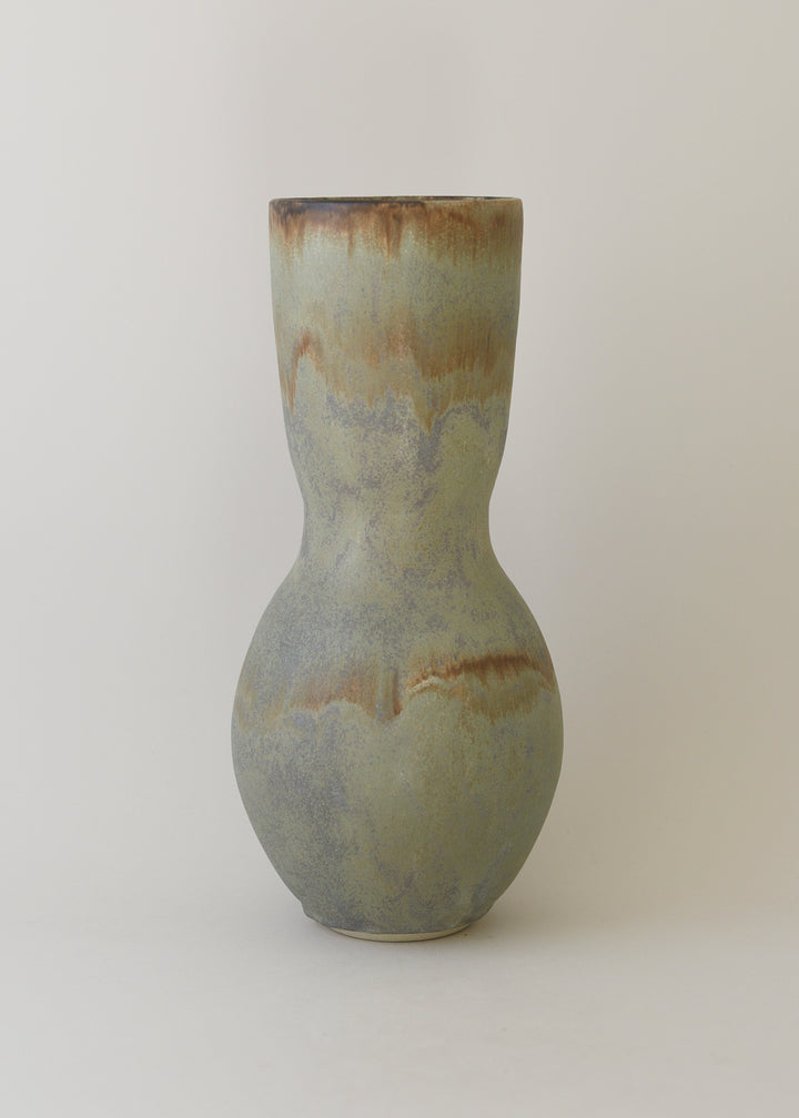 Extra Large Deco Vase in Bronzed Mineral - Victoria Morris Pottery