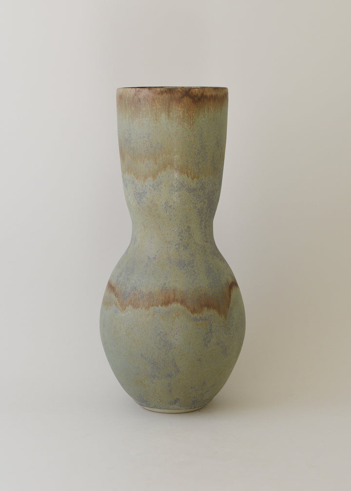 Extra Large Deco Vase in Bronzed Mineral - Victoria Morris Pottery