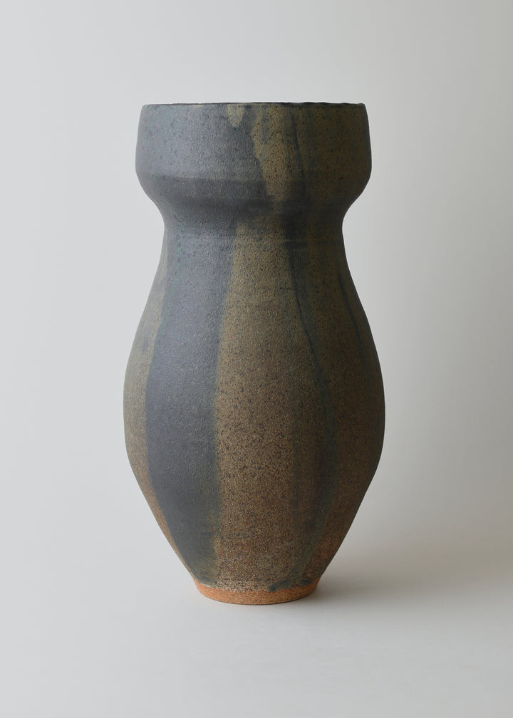 Extra Large Hera Series Vase in Lichen - Victoria Morris Pottery