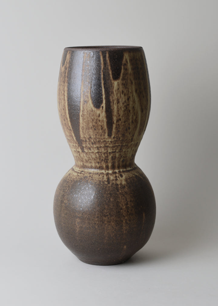 Extra Large Deco Vase in Live Oak - Victoria Morris Pottery