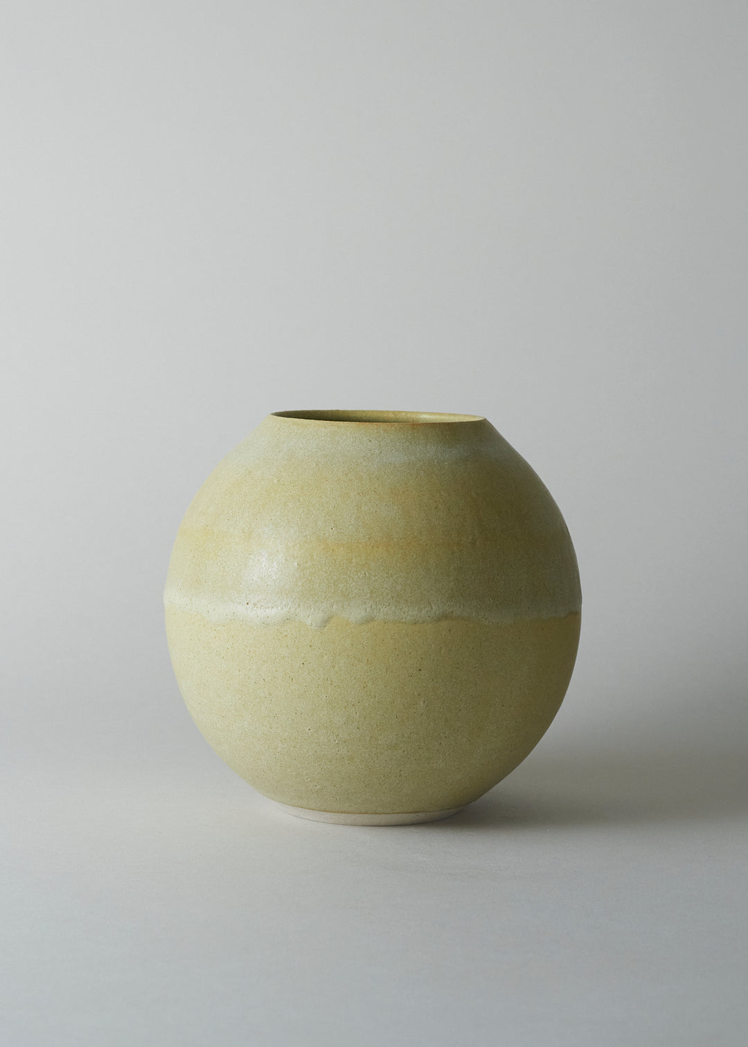 Essential Orb Vase in Ochre - Victoria Morris Pottery