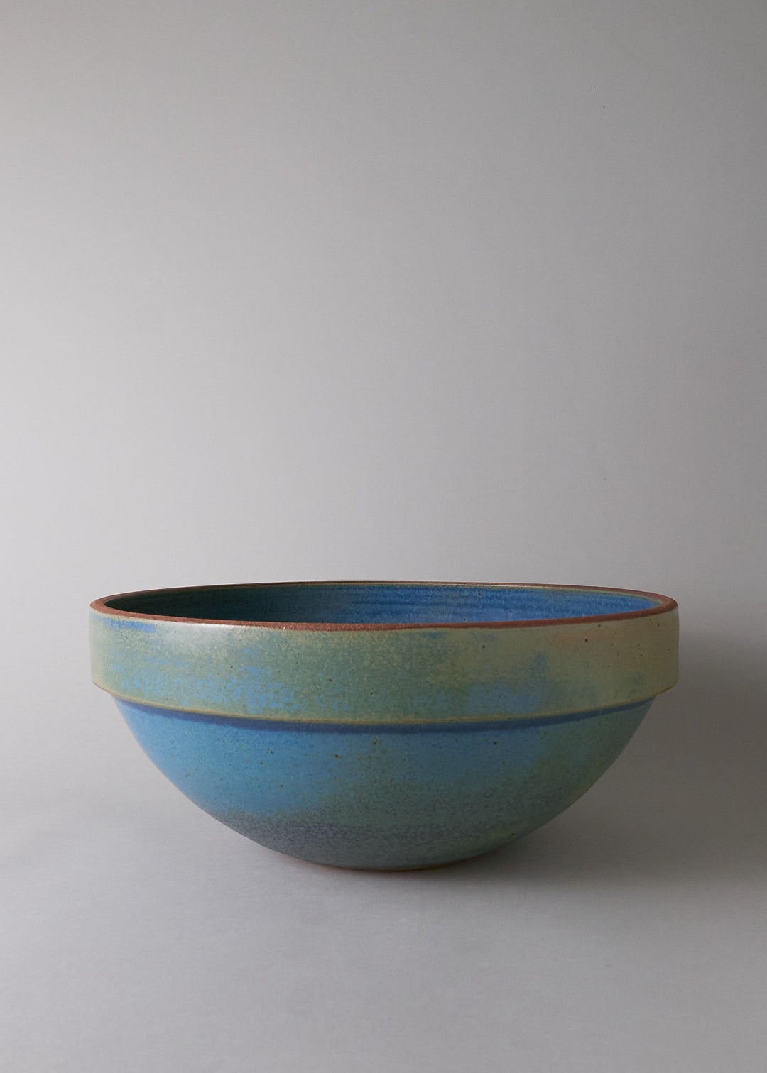 Large Ledge Bowl Azure - Victoria Morris Pottery