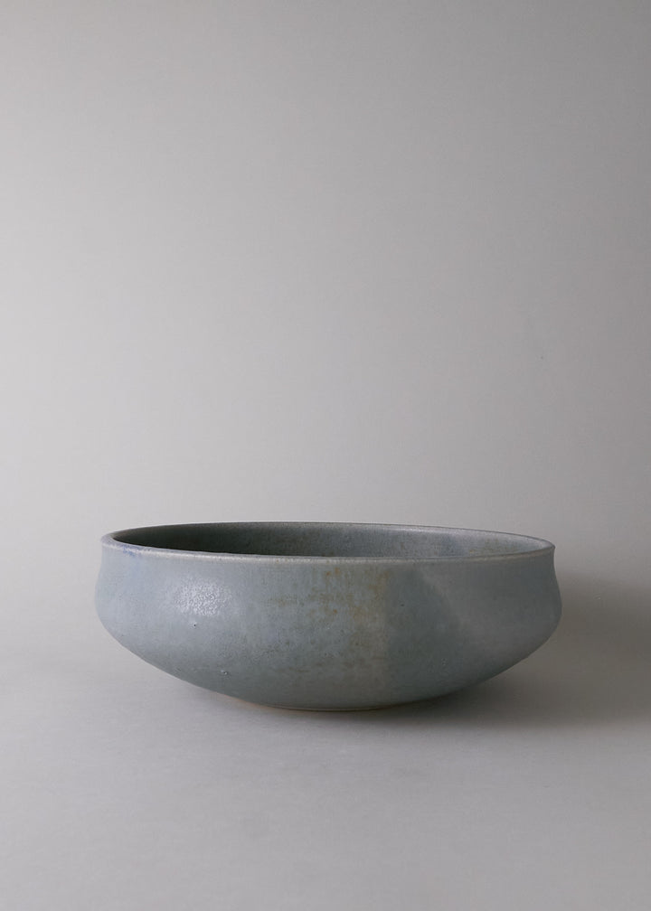 Rounded Bowl in Lake Blue - Victoria Morris Pottery