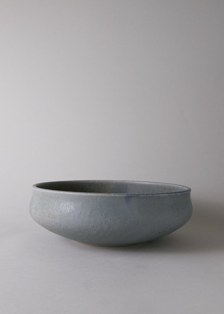 Rounded Bowl in Lake Blue - Victoria Morris Pottery