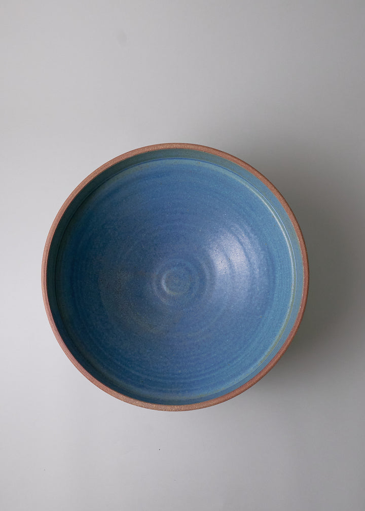 Large Ledge Bowl Azure - Victoria Morris Pottery