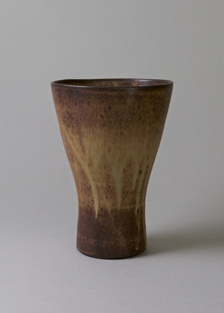 Tulip Vase in Live Oak - Victoria Morris Pottery