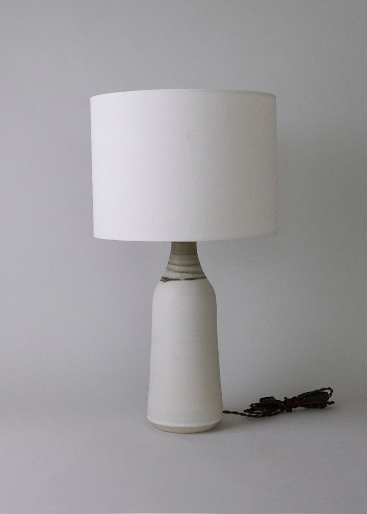 Large Bottle Lamp in Bronzed Birch - Victoria Morris Pottery