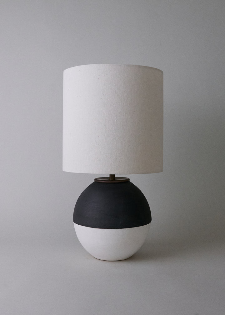 Small Orb Lamp in Split - Victoria Morris Pottery