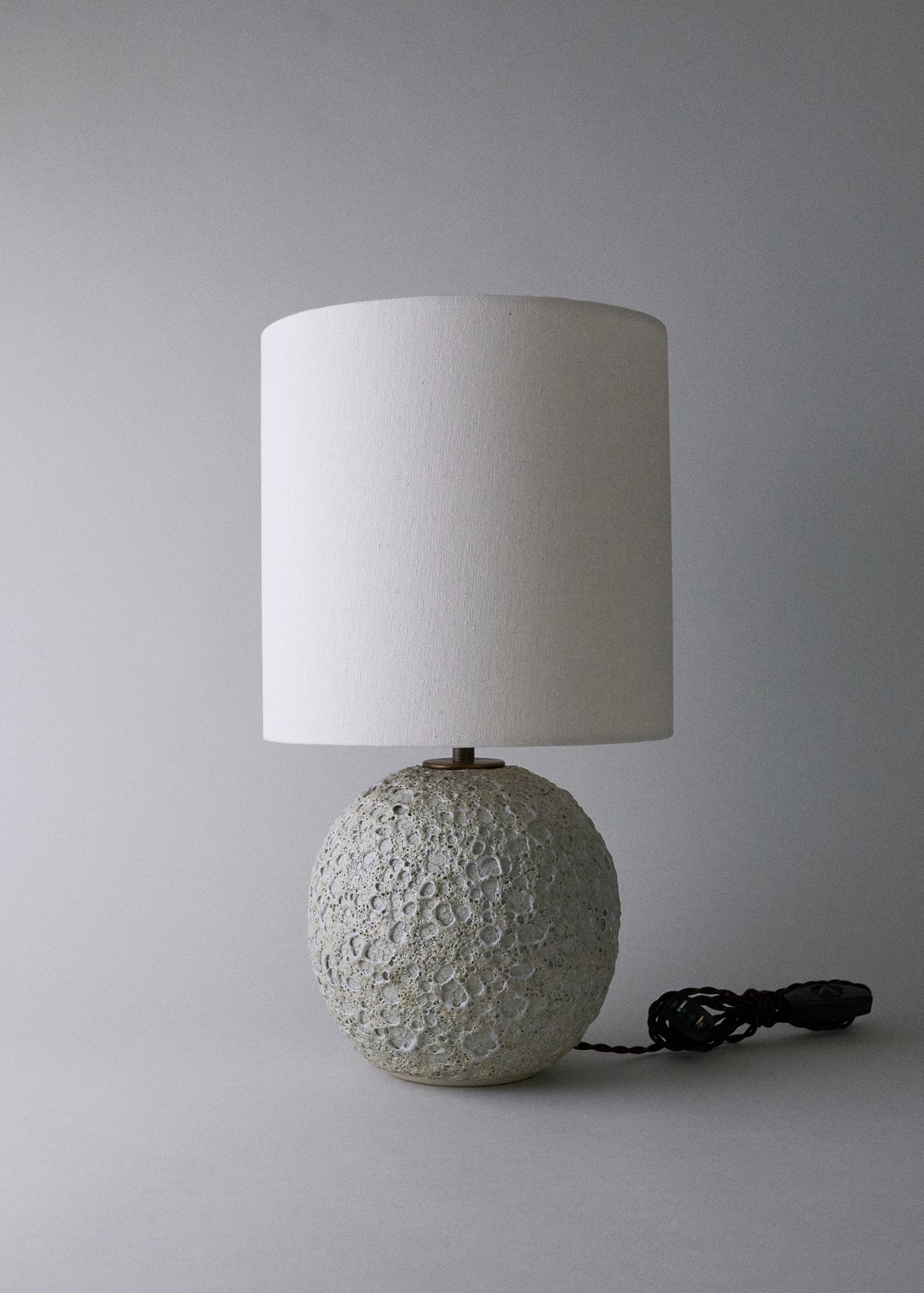Small Orb Lamp in Sea Foam - Victoria Morris Pottery