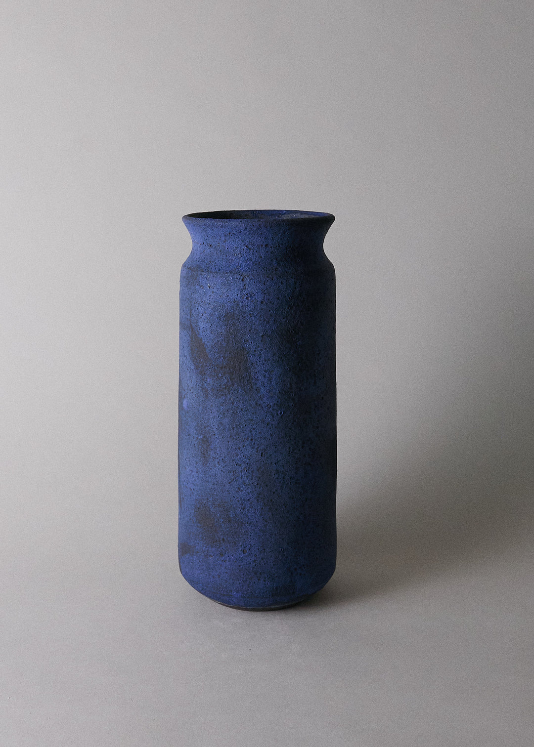 West Vase in Brushed Cobalt - Victoria Morris Pottery