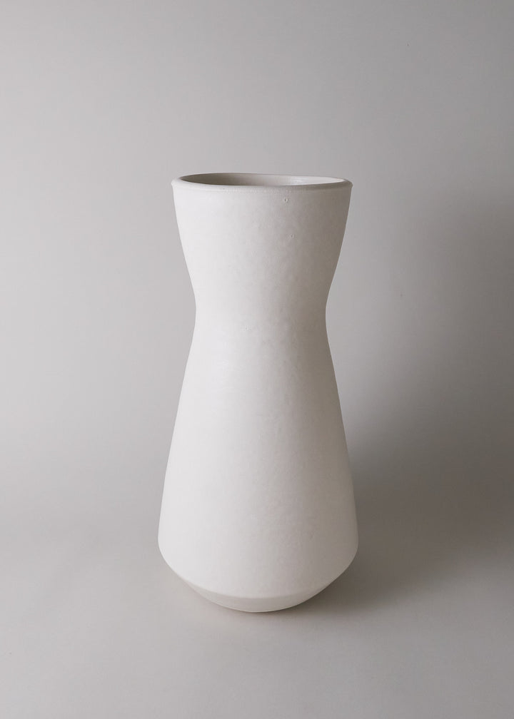 Large Architectural Vase No. 23 in Ivory - Victoria Morris Pottery