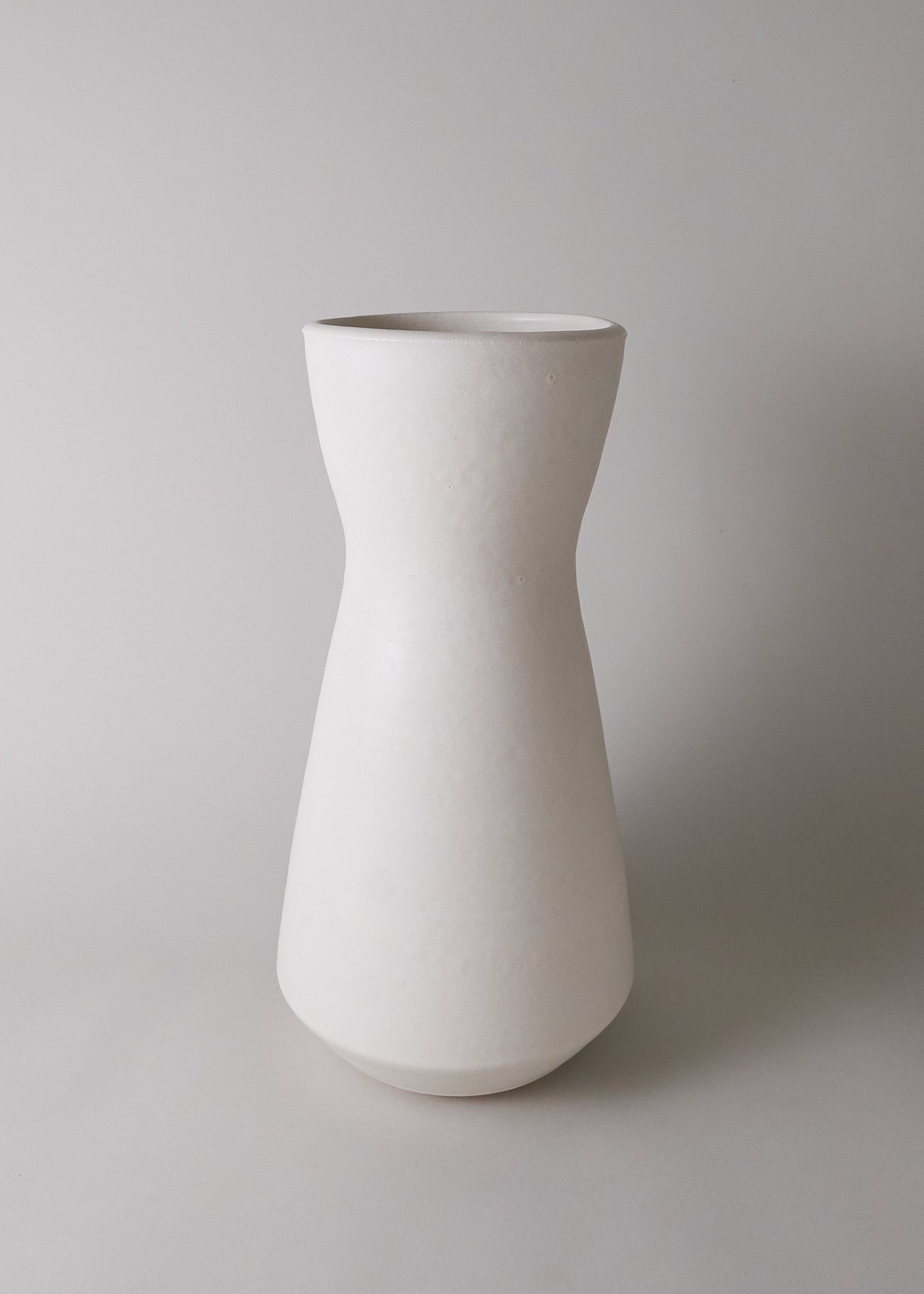 Large Architectural Vase No. 23 in Ivory - Victoria Morris Pottery